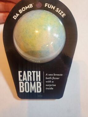 Da Bomv Earth Bomb Sea Breeze Bath Fizzer Fun Size